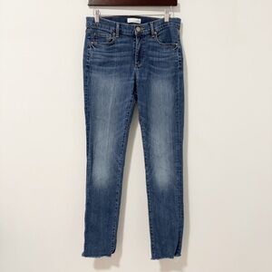 LOFT Made and Loved‎ Modern Straight Jeans Womens Size 6 Blue Mid Rise